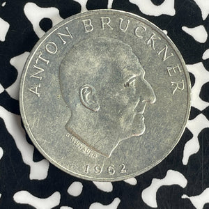 1962 Austria 25 Schilling Lot#T8549 Silver! High Grade! Beautiful!