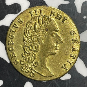 1788 Great Britain George III Spade 1/2 Guinea Gaming Token Lot#T2706