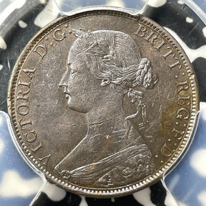 1864 New Brunswick Large Cent PCGS MS62BN Lot#G7285 Nice UNC! Short '6' Variety