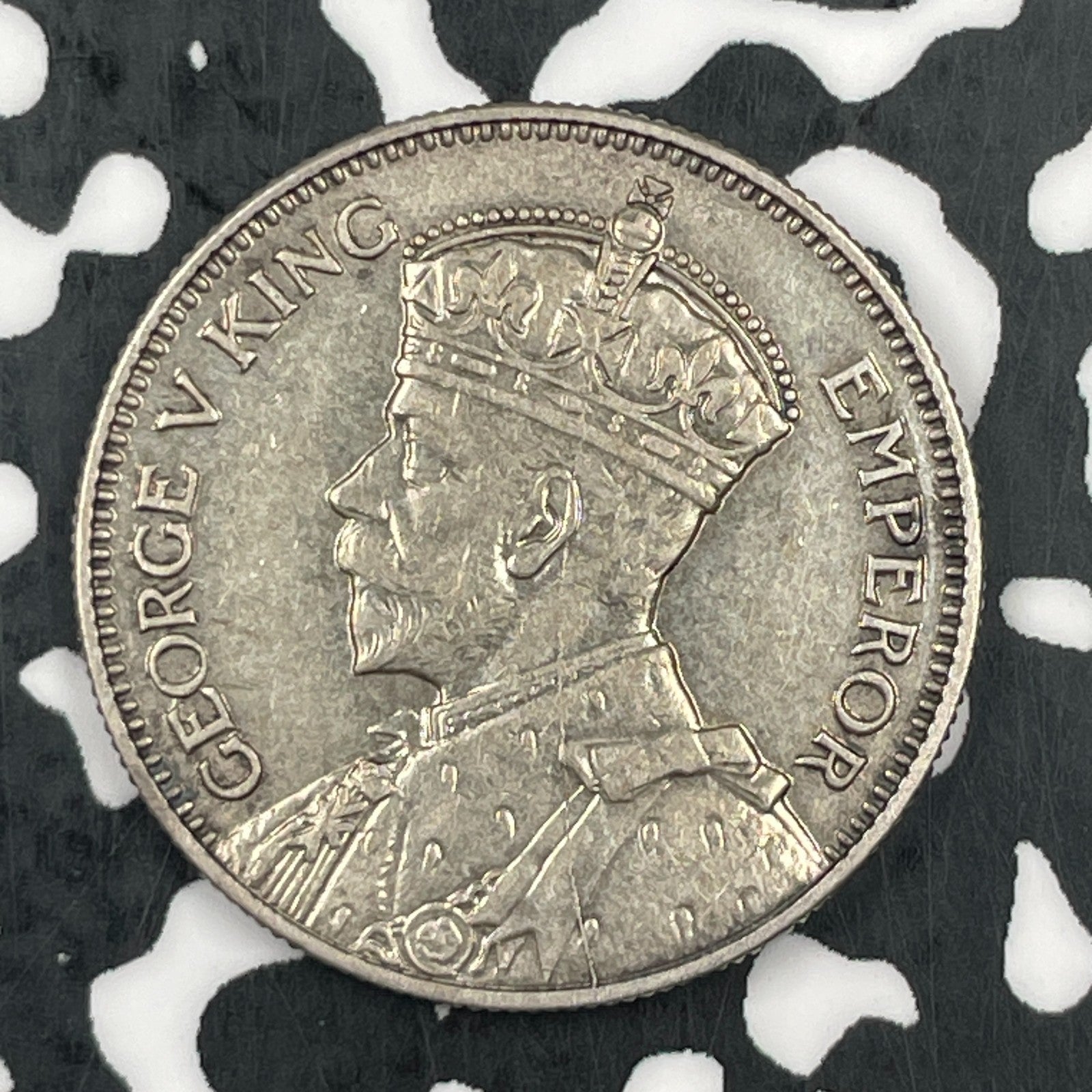 1934 New Zealand 1 Shilling Lot#F6898 Silver! Nice!