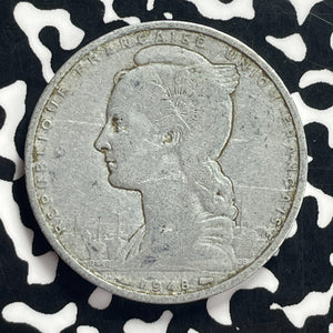 1948 French Somaliland 5 Francs Lot#T9185