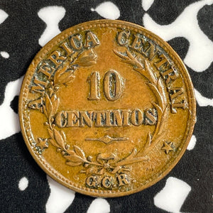 1929 Costa Rica 10 Centimos Lot#E1228