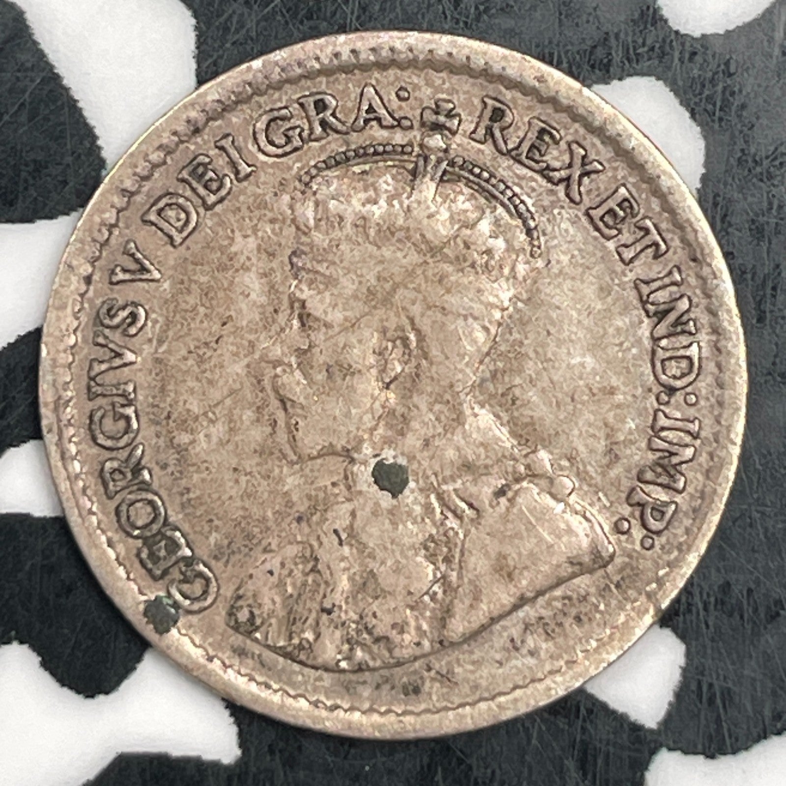 1919-C Newfoundland 5 Cents Lot#F5288 Silver!