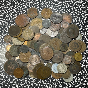 Bulk Lot Of 100x Assorted World Cull Coins Lot#B2266 Mixed Date