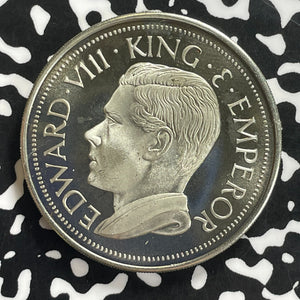 1936 Mauritius Edward VIII Fantasy Crown Lot#C0069 KM#XMIA