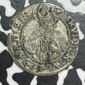 1681 Austria Salzburg 3 Kreuzer Lot#T6531 Silver!
