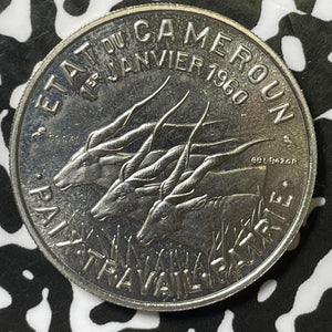 1960 Cameroon 50 Francs Lot#E4757 Essai