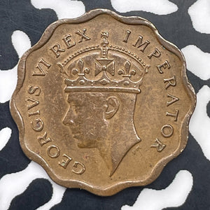 1944 Cyprus 1/2 Piastre Half Piastre Lot#C1444