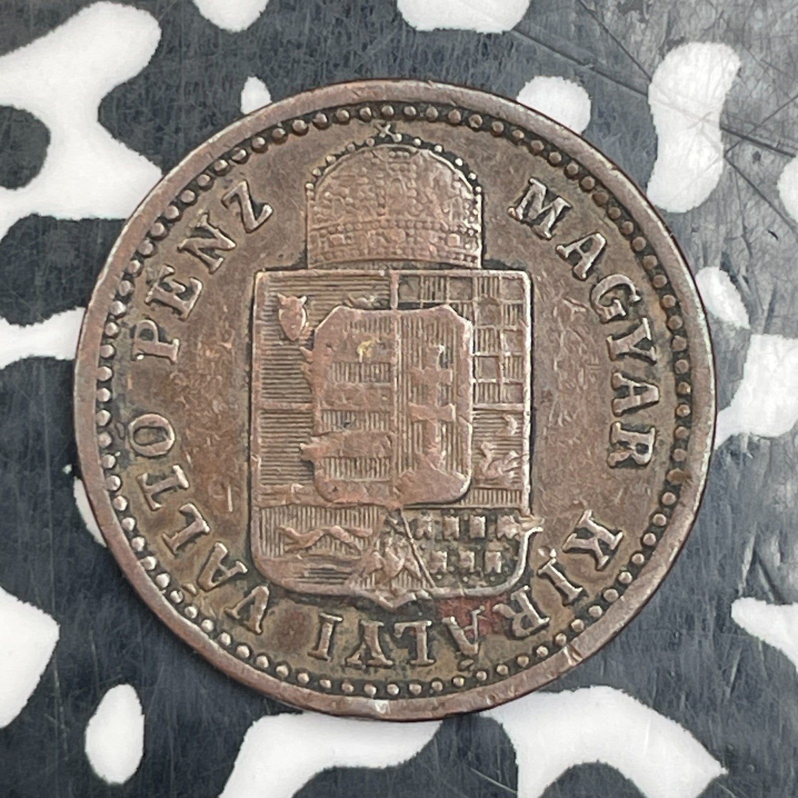 1891 Hungary 1 Kreuzer Lot#N0110
