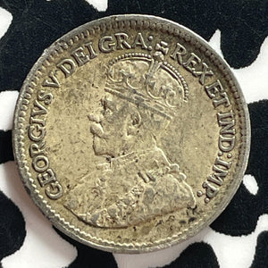 1917-C Newfoundland 5 Cents Lot#T7593 Silver! Nice!