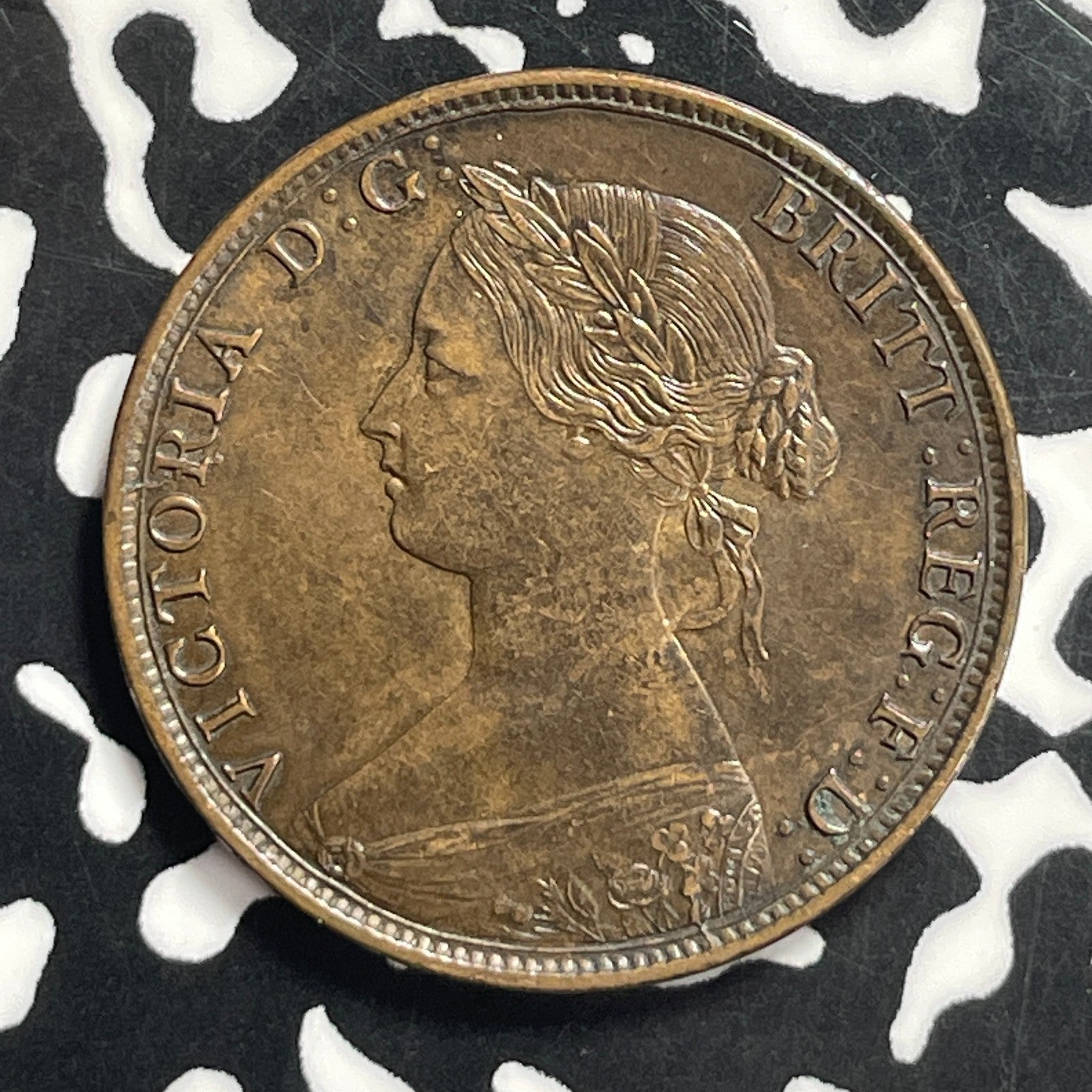 1864 New Brunswick 1 Cent Lot#JM9629 Nice!