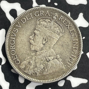 1921 Cyprus 9 Piastres Lot#C0175 Silver!