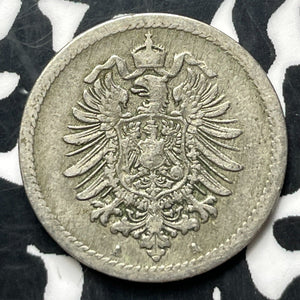 1875-A Germany 5 Pfennig (7 Available) (1 Coin Only)