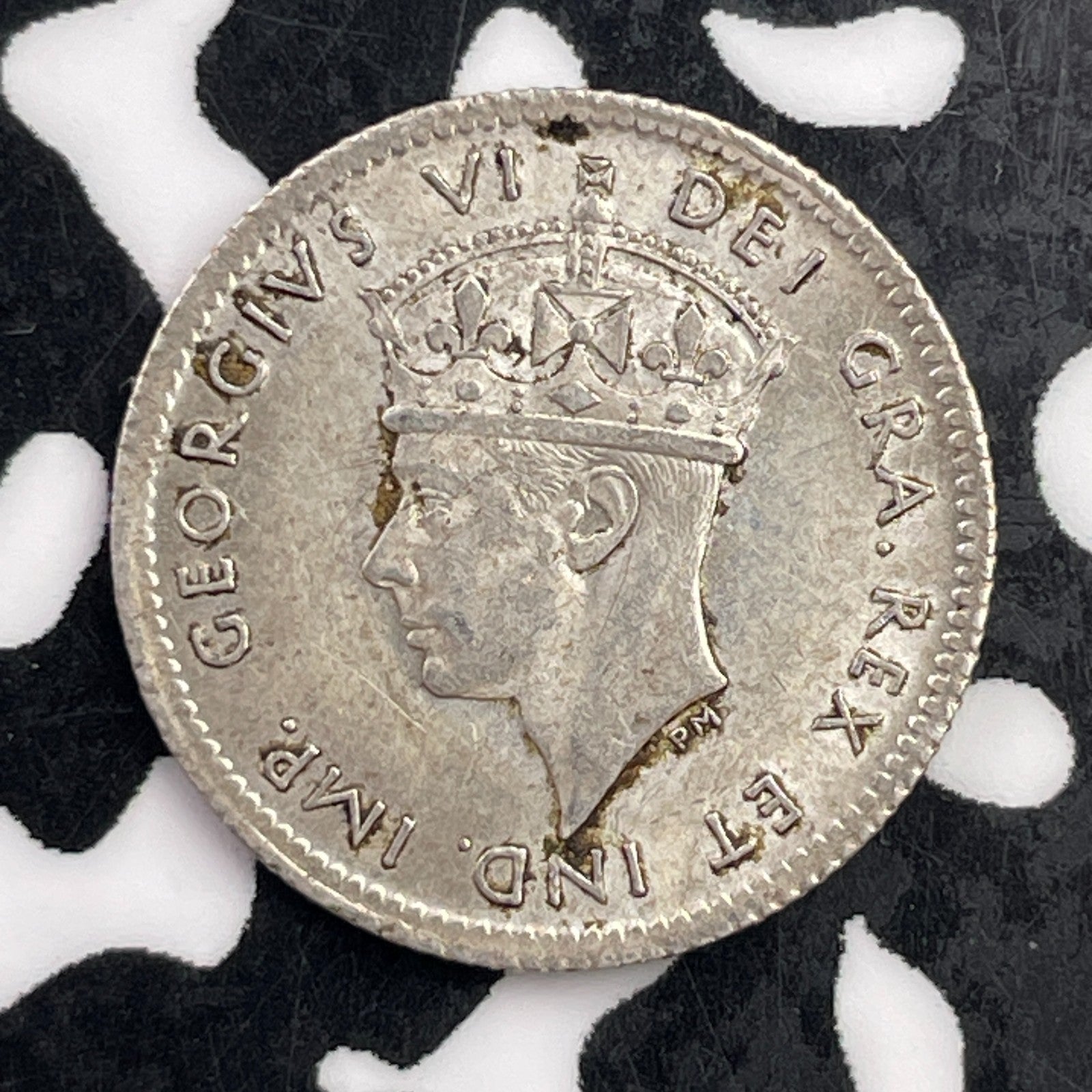 1941-C Newfoundland 5 Cents Lot#F3256 Silver! High Grade! Beautiful!