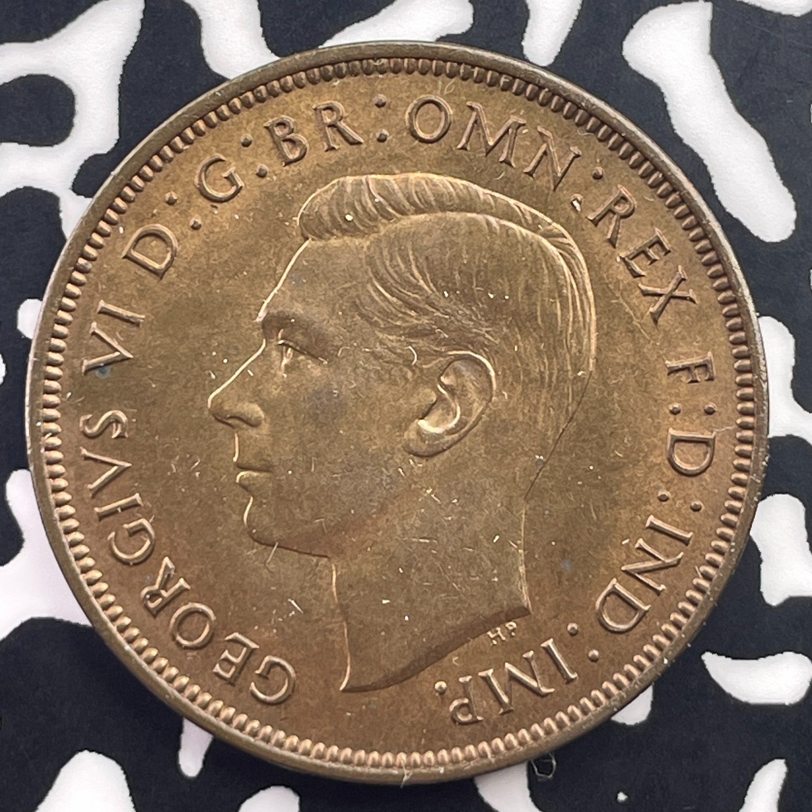1937 Great Britain 1 Penny Lot#C4732 High Grade! Beautiful!