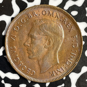 1944 Australia 1 Penny Lot#E1135 High Grade! Beautiful!