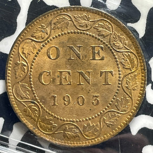 1903 Canada Large Cent ICCS MS63RB Lot#OV1593 Choice UNC!