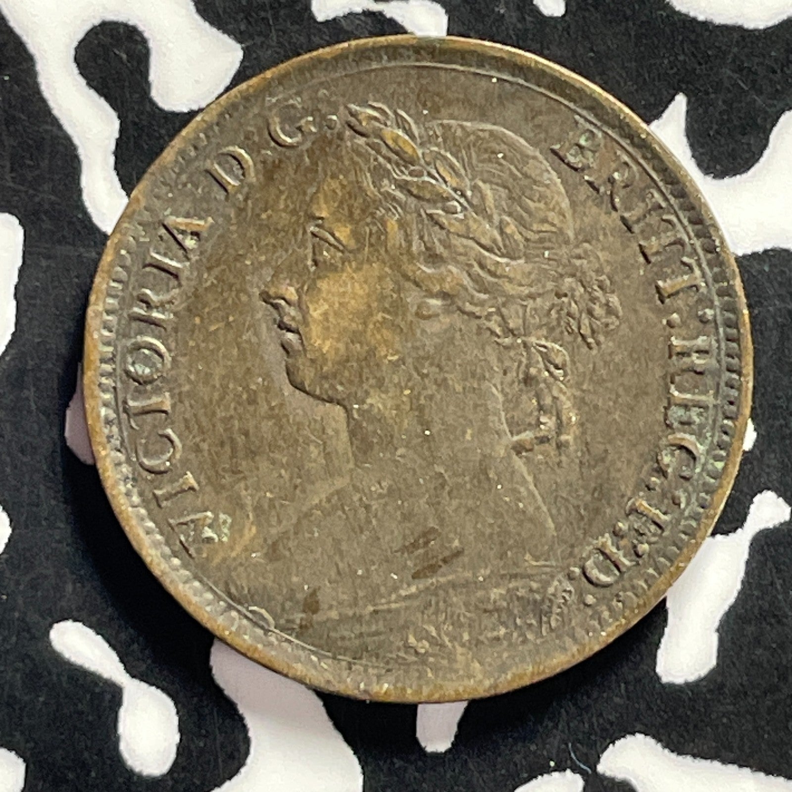 1884 Great Britain Farthing Lot#T9566