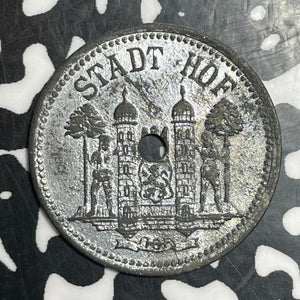 1918 Germany Hof 50 Pfennig Notgeld Lot#T2888 Nice!