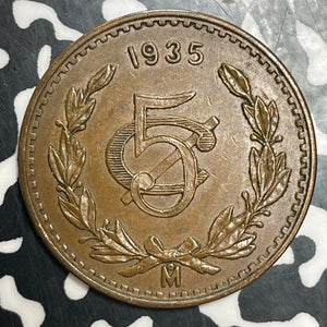 1935-Mo Mexico 5 Centavos Lot#T3407