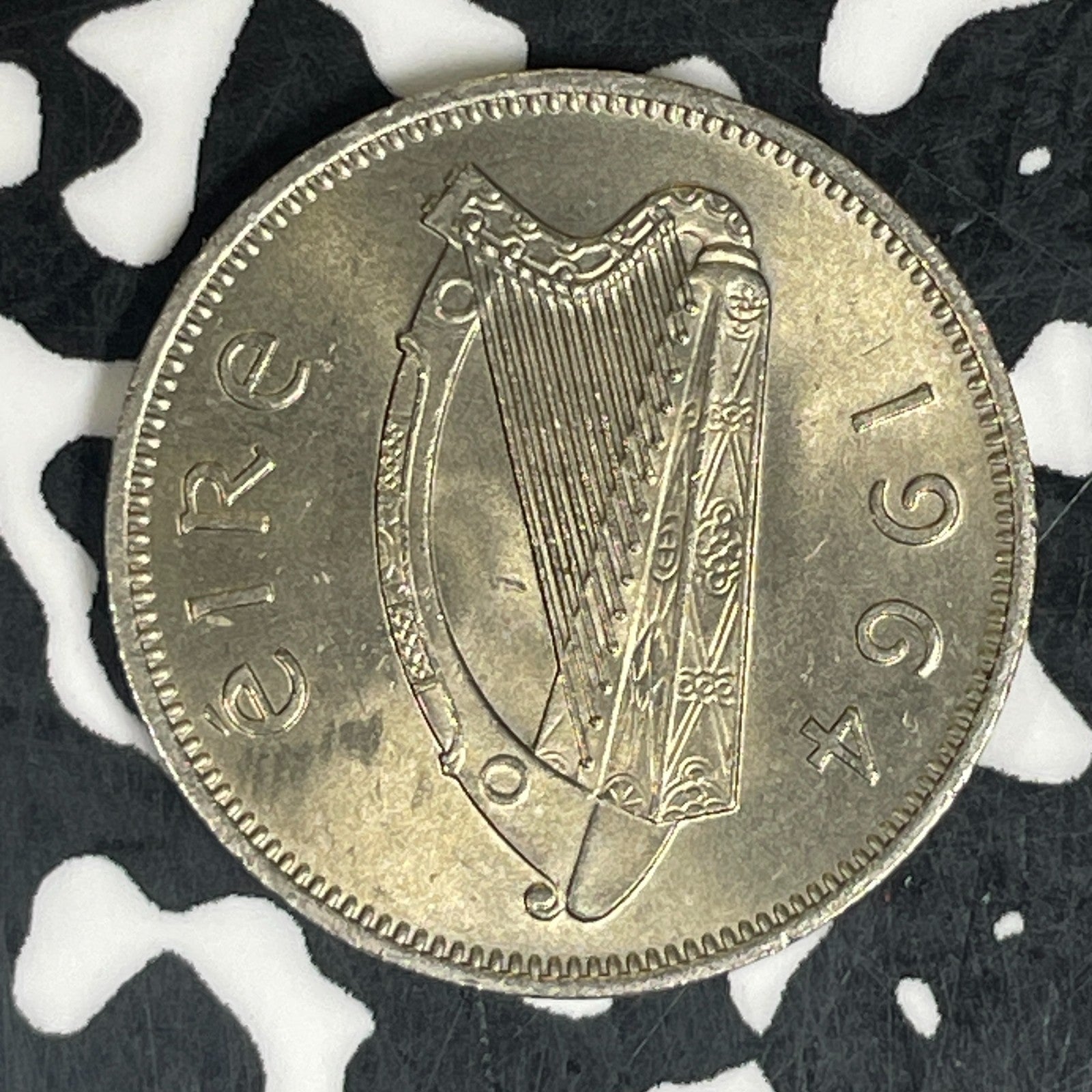 1963 Ireland 6 Pence Sixpence Lot#C6207 High Grade! Beautiful!