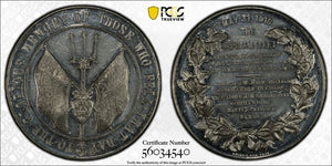 1916 G.B. WWI Battle Of Jutland Medal PCGS MS63 Lot#GV677 BHM#4124, Eimer-1951