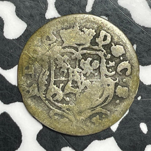 1767-ICK Germany Saxe-Coburg-Saalfeld 1 Kreuzer Lot#T6464 Silver! Scarce!