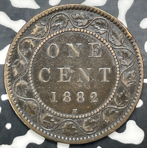 1882-H Canada Large Cent Lot#C0309