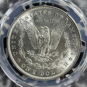 1881 U.S. $1 Morgan Dollar PCGS MS63 Lot#G548 Silver! Choice UNC!