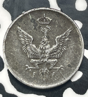 1918 Poland German Occupation 1 Pfennig Lot#T8840