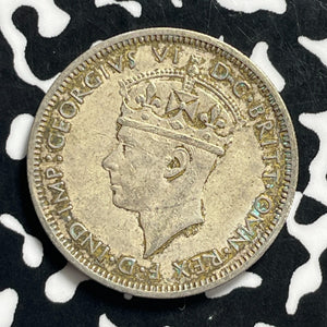 1939 British West Africa 1 Shilling Lot#C0467