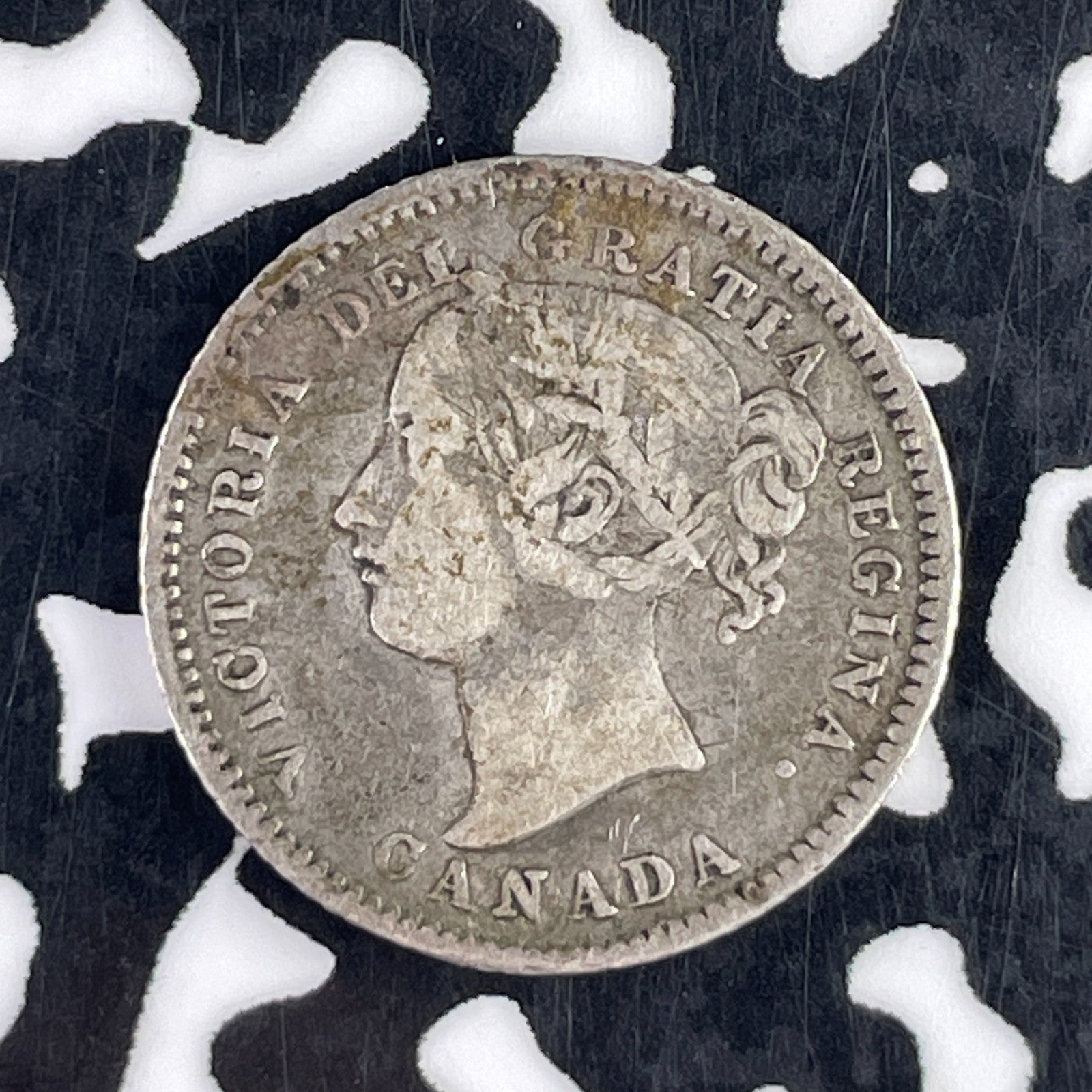 1874-H Canada 10 Cents Lot#F2509 Silver!