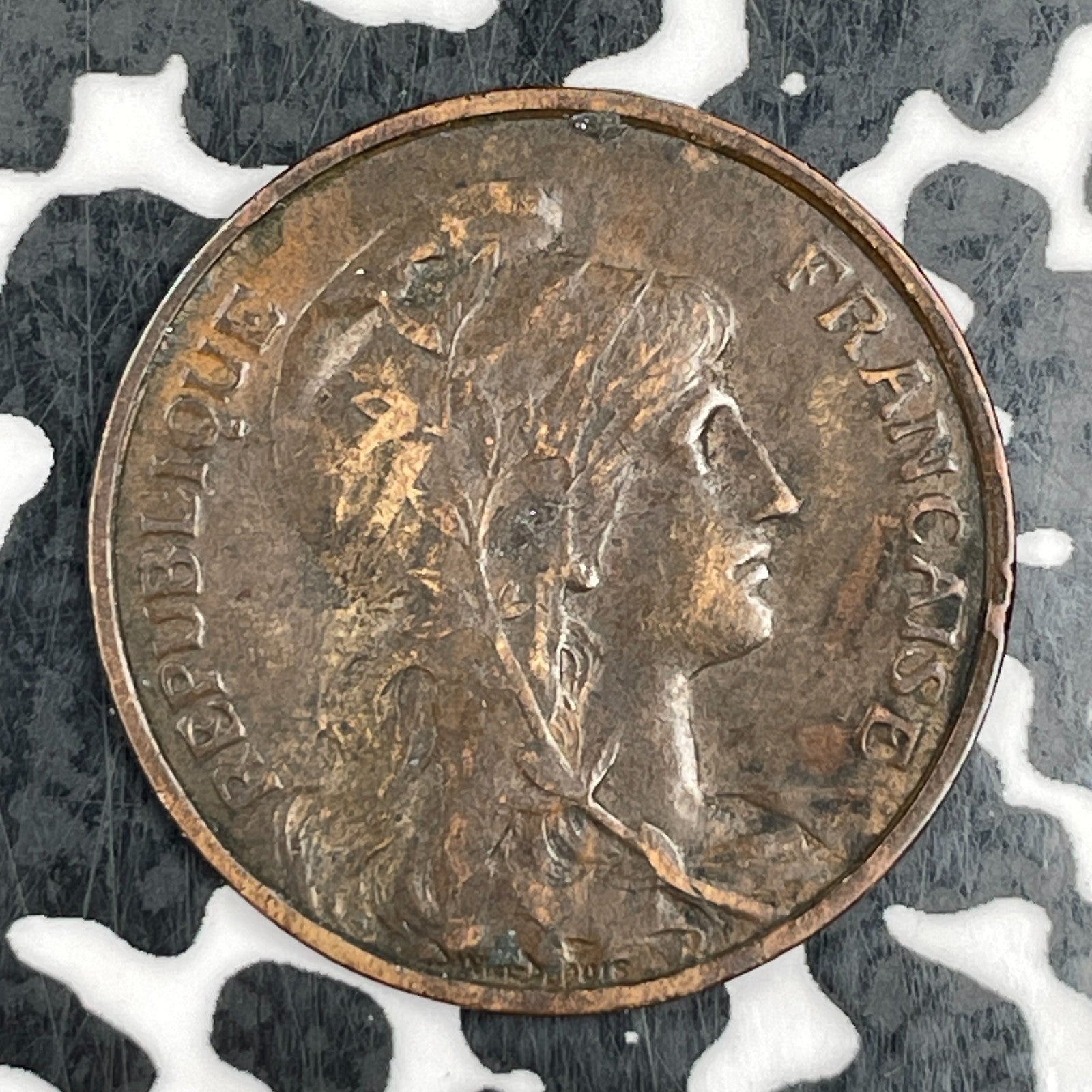 1916 France 5 Centimes Lot#F5890