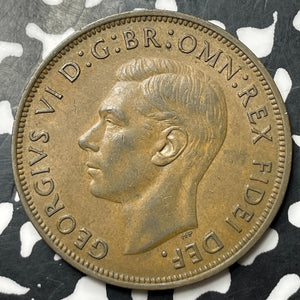 1950 Great Britain 1 Penny Lot#MK307 Key Date!
