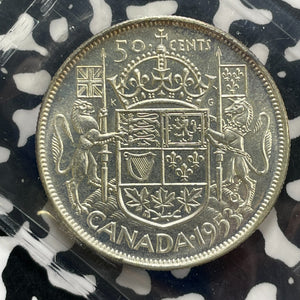 1953 Canada 50 Cents ICCS MS63 Lot#OV1603 Silver! Choice UNC!