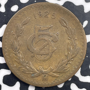 1925-Mo Mexico 5 Centavos Lot#C1484