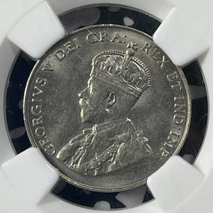 1924 Canada 5 Cents NGC MS61 Lot#G9873 Nice UNC!