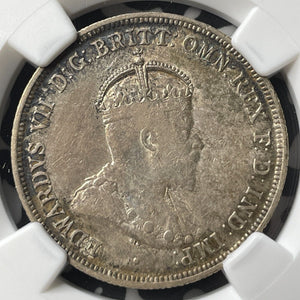 1910 Australia 1 Florin NGC XF45 Lot#G8784 Silver!