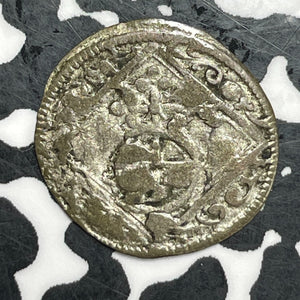 1715-F Germany Wurzburg 1/84 Gulden Lot#T6476 Silver! Scarce! KM#212