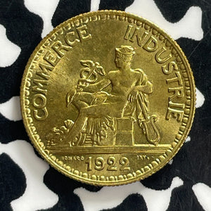 1922 France 50 Centimes Lot#C1285 High Grade! Beautiful!