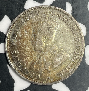 1934 Australia 3 Pence Threepence Lot#T3334 Silver!