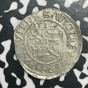 1516 Switzerland Passau 1 Batzen Lot#JM9488 Silver! Nice! MB#29