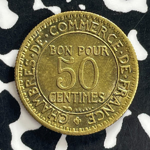 1924 France 50 Centimes Lot#C1276 High Grade! Beautiful!