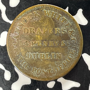 Undated Ireland Cannock White & CO. Token Lot#T5138