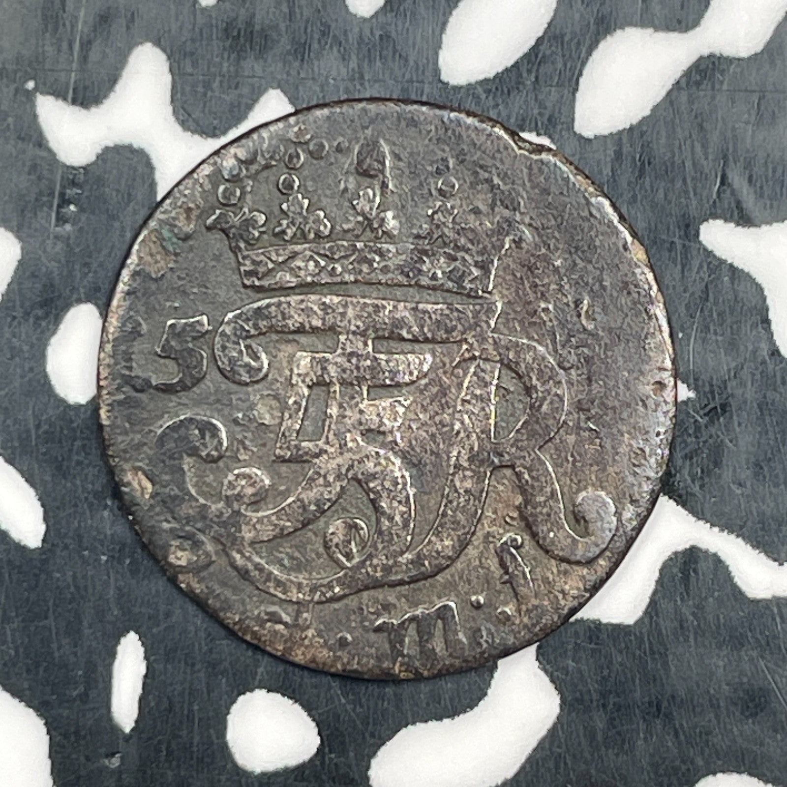 1762 Germany Oldenburg 1 Mariengroschen Lot# N3963 Silver! KM#115