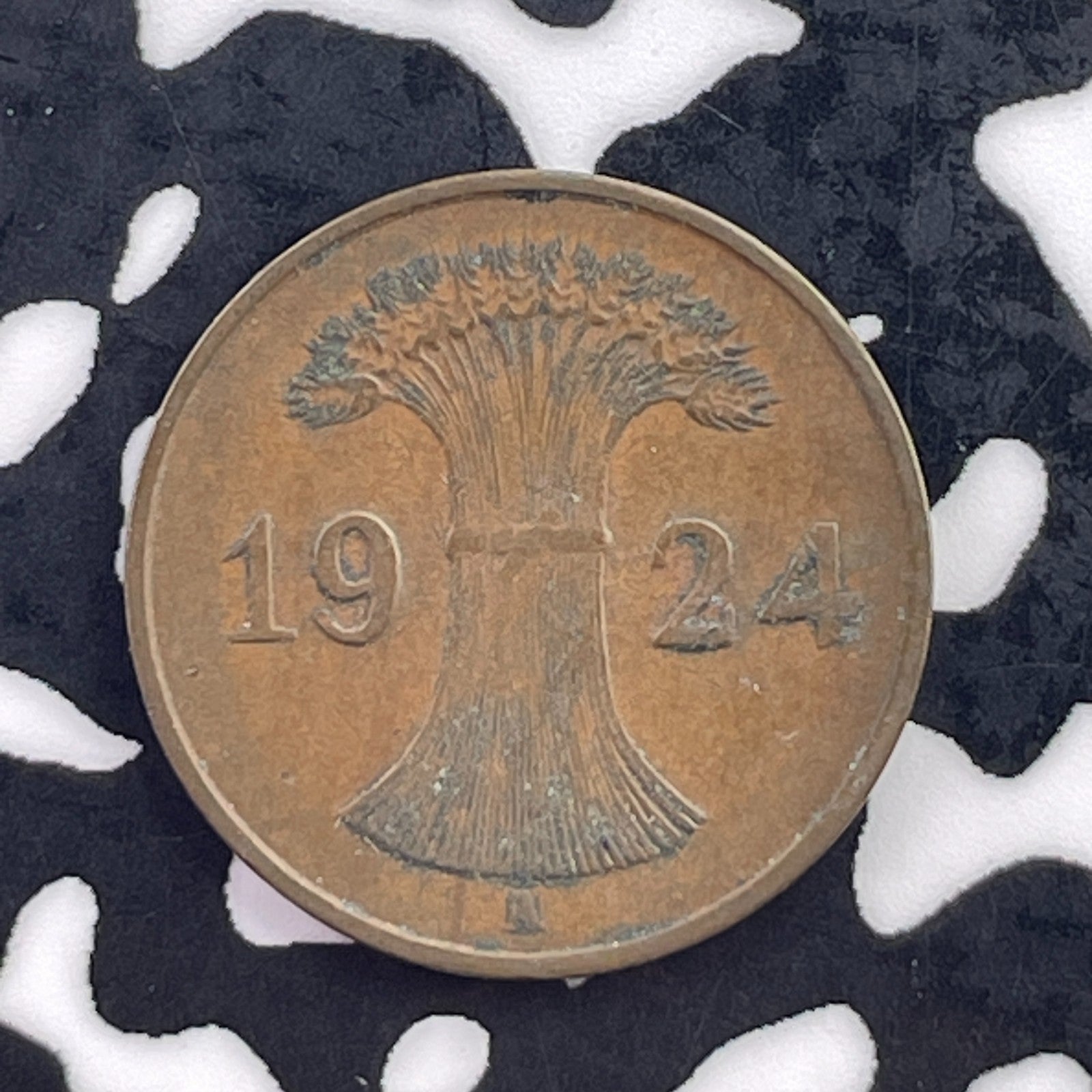 1924-A Germany 1 Pfennig Lot#C5868