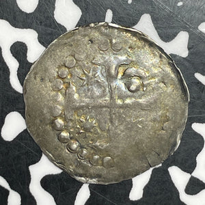 (1120-1149) Germany Worms Burkhard II AR Dunnpfennig Lot#JM9527 Silver!