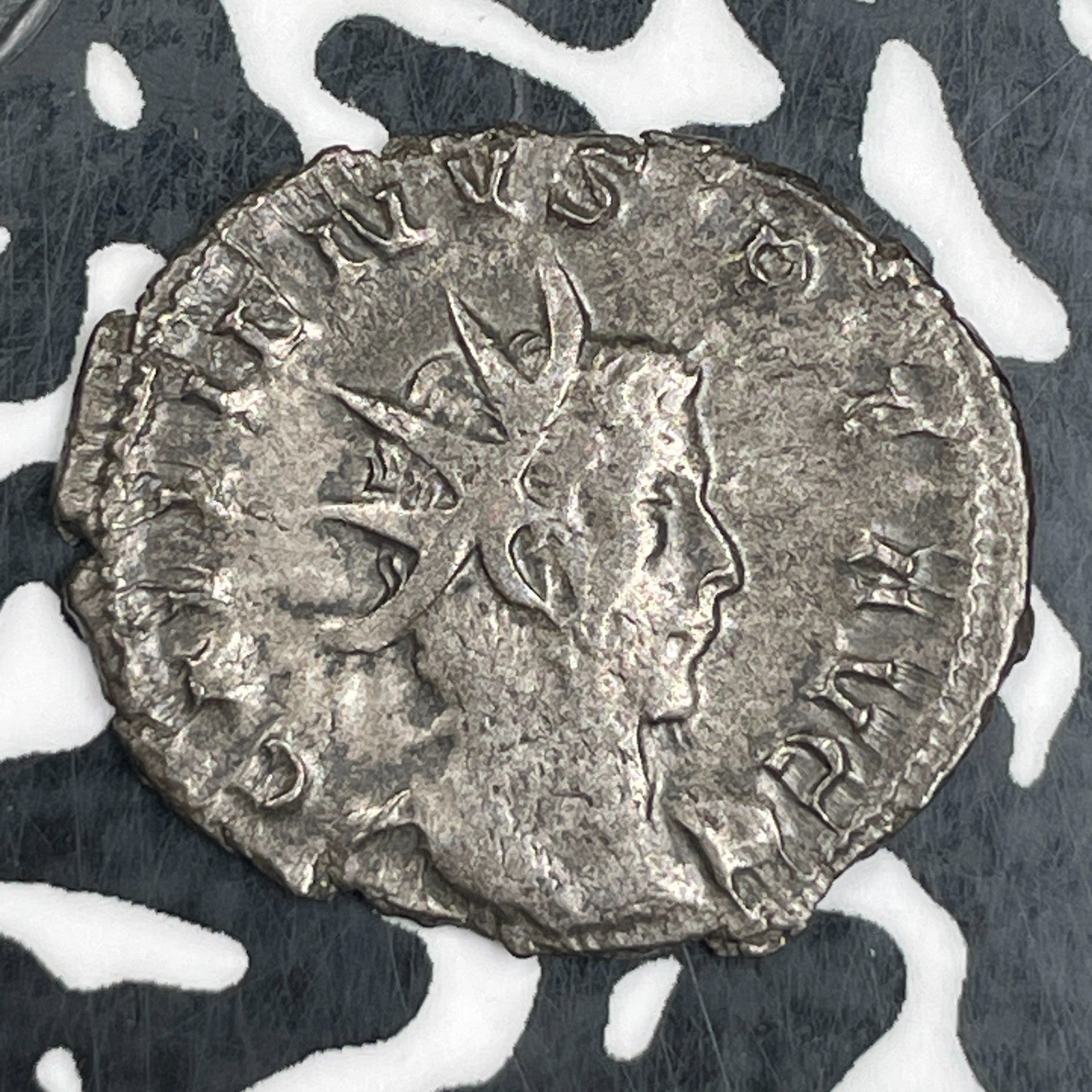 (253-268 AD) Ancient Rome Gallienus AR Antoninianus Lot#N1627 Silver! Ric-49