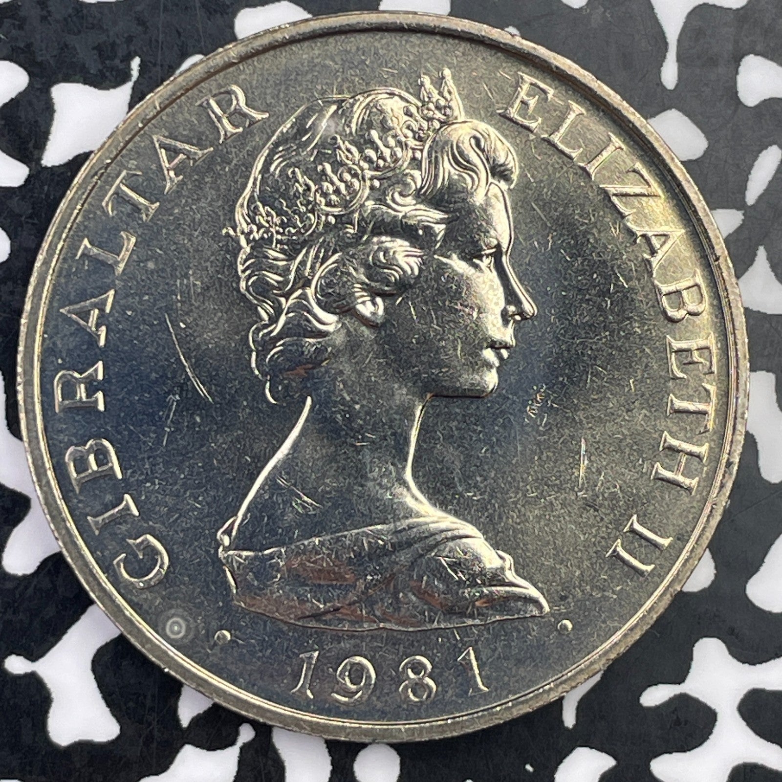1981 Gibraltar 1 Crown Lot#F3299 High Grade! Beautiful! Charles & Diana