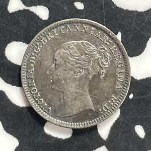 1880 G.B. Victoria Maundy 1 Penny Lot#JM9586 Silver! High Grade! Beautiful!
